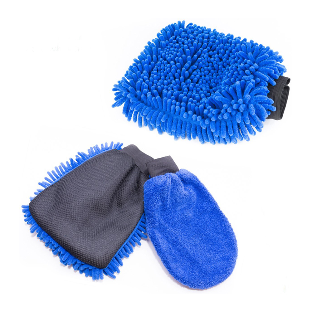chenille wash mitts