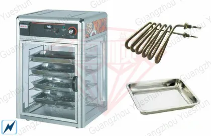 Stainless Steel Commercial Food Warmer , Food Warmer Display