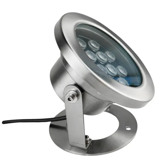 Outdoor DMX 24V Warm White RGB Waterproof LED Fountain Pool Light