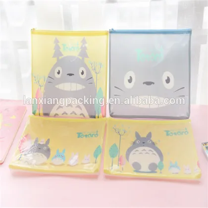 Custom PVC Brand Pouch Bag Zipper,Magic Plastic Bag Zip