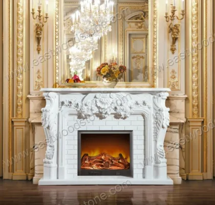 golden royal carving stone fireplace carving stone fireplace