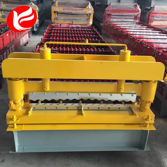 Corrugated aluminum color steel making machine