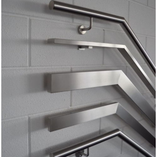 Recubrimiento en polvo para barandillas y pasamanos.