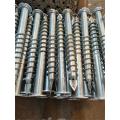 Galvanized Ground Screw Pile For Solar Ground Mounting