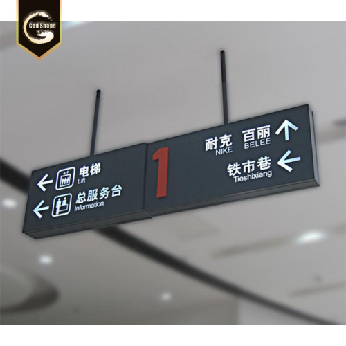 Bus station signs led aluminium extrusions light box