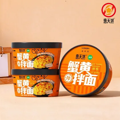 Crab Roe Instant Bowl Noodles