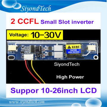 Universal CCFL LCD Inverters 2 Lamps 10V-30V For 10-26inch LCD Screen G9