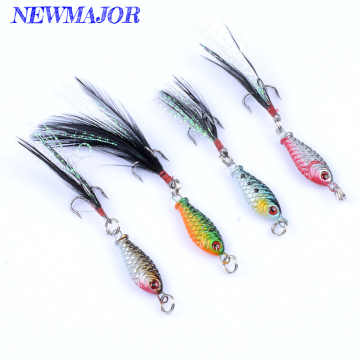 Newmajor 5G 3,2 cm Slow Jig Lure Lure Metall sinkende Blei zum Trolling Hartköder Salzwasser Lake River Fischerei