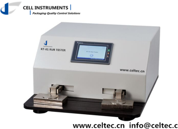 Printing ink rub resistance tester