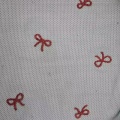 Glitzer-Print-Schleife aus Polyester-Tüll für Mädchenkleid