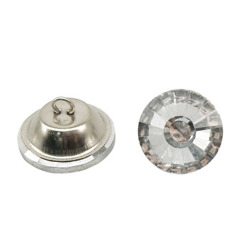 Modern Sun Star Pattern Acrylic Crystal Furniture Buttons