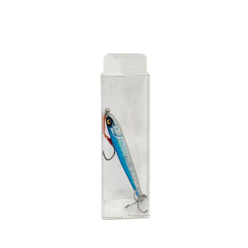 Embalaje de señuelos de pesca de plástico transparente personalizado