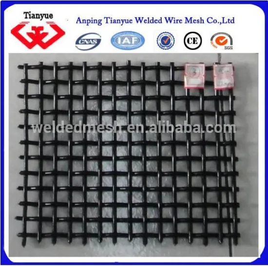 carbon steel crimped wire mesh(manufacturer)