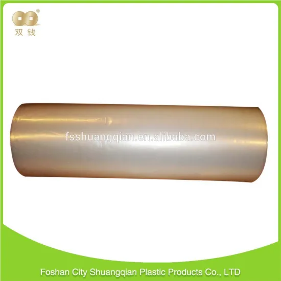 China Supplier Wholesale Translucent pe bottle shrink film