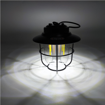 2023 Vintage LED επαναφορτιζόμενα φορητά φώτα έκτακτης ανάγκης κάμπινγκ με λειτουργία Dimming