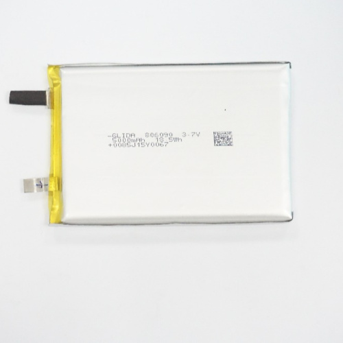 Rechargeable LIthium polymer battery 806090 3.7V 5000mAh for mobilephone