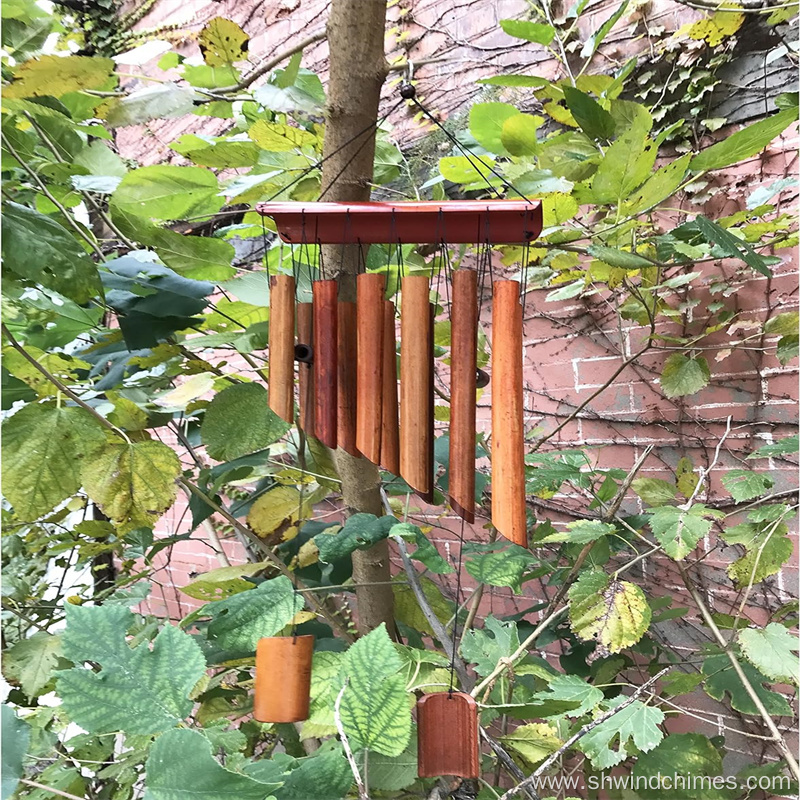 Antique Bamboo Feng Shui Wind Chime