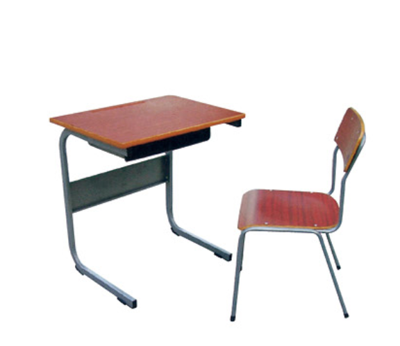 Mesa e cadeira da mobília da escola de África