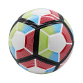 Pallone da calcio a buon mercato personalizzato in pelle alla rinfusa