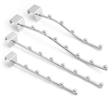 Customized Stainless Steel Hook Rack with 5 or 7 Beads for Store