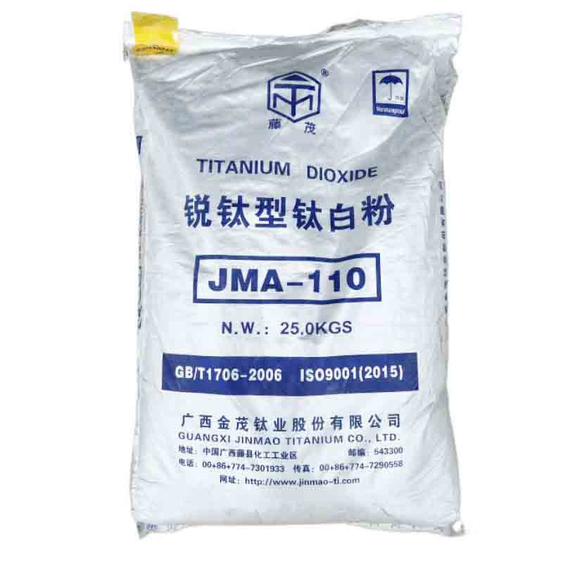 広東ジンマオ二酸化チタンアナターゼJMA110コーティング用