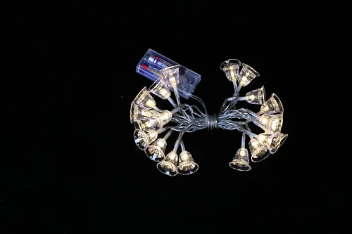 LED string light with bell