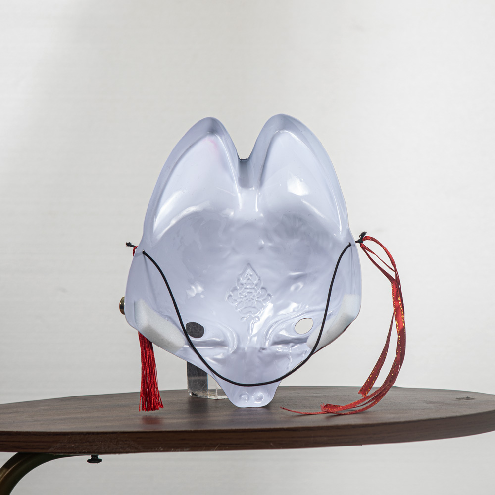Half Face Fox PVC Plastic Mask