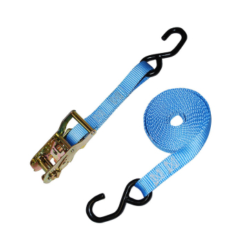 Cargo Lashing Belt Strap 600kg Ratchet Tie Down with S Hooks