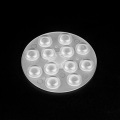 Lentille d&#39;éclairage intérieur en plastique lentille d&#39;éclairage LED transparent.