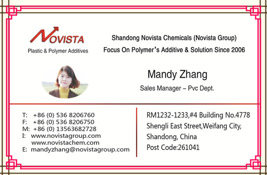 mandy name card