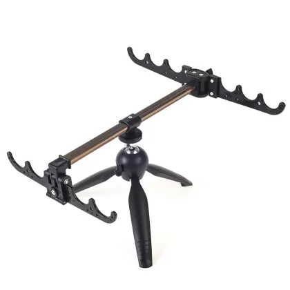 LETOYO Ice Fishing Bracket Rod Stand - Winter Fishing Rod Rack Storage