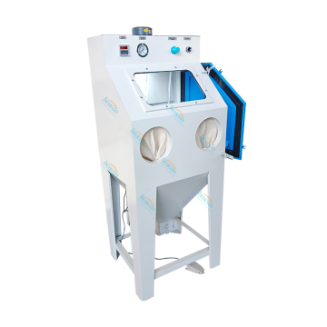 SD-B Automatic Sand Blasting Machine - Pneumatic Floor Blast Cabinet