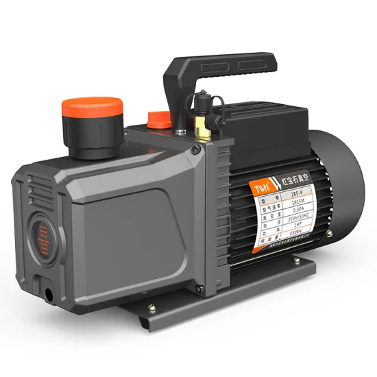 220V/110V Dual Stage Vacuum Pump with Lithium Battery - 1.5cfm to 5cfm