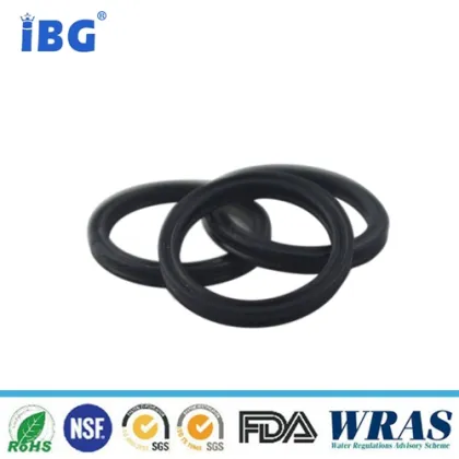 Black NBR Rubber X Rings