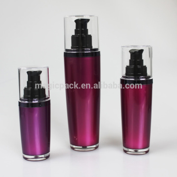 Colorful Acrylic Lotion Pump Bottle 30ml 50ml 10ml Oval Lotion Bottle