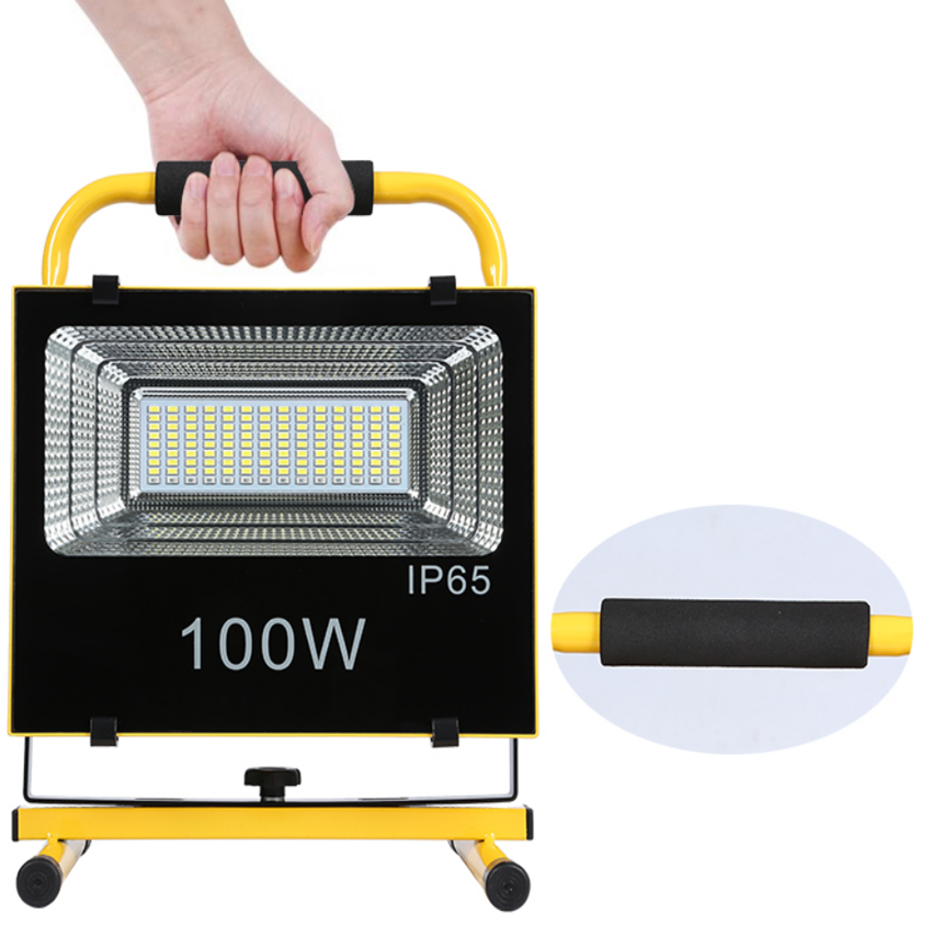 Portable rechargeable flood light 30W