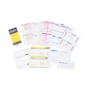 Express Shipping 2 part carbonless paper