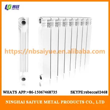 Finned bimetal aluminum radiator EFS80AA/500