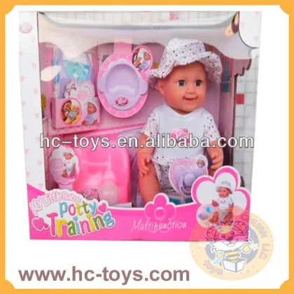 2014New doll toys,potty doll,drink-wet doll