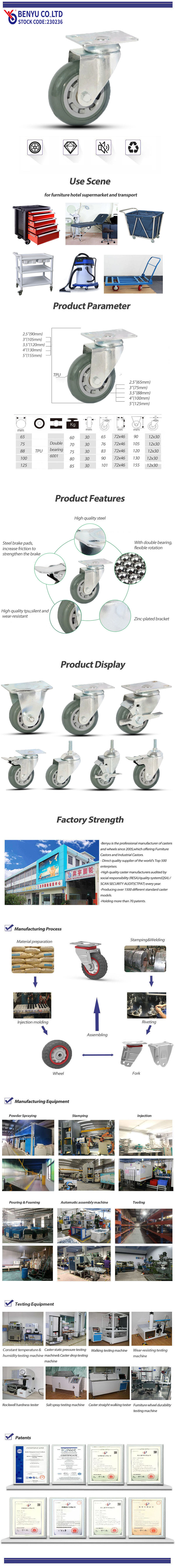 Cabinet Cart Swivel Casters