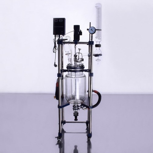 Reator de vidro para reação química de laboratório comum 20l