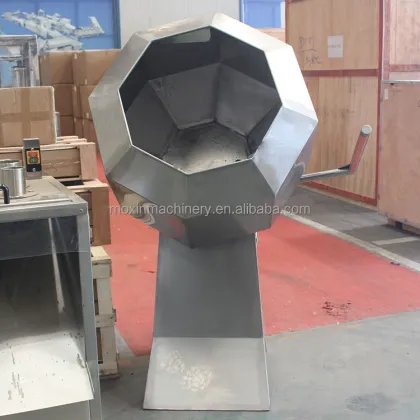 MOXIN Drum Snack Flavoring Machine for Potato Chips and Peanuts