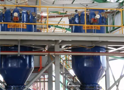 Cooking edible oil refining processing line