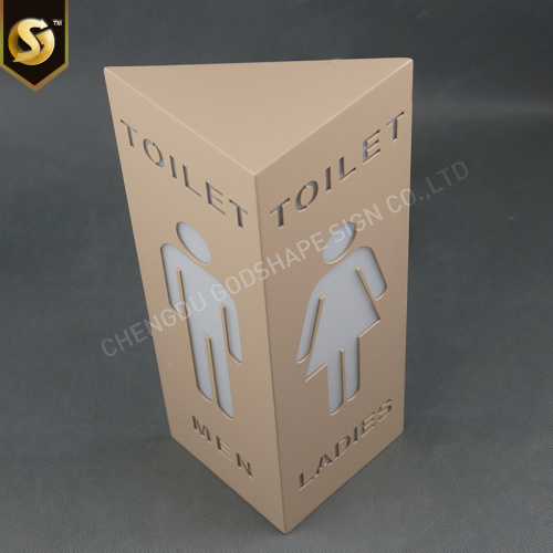 Wall mounted 3D hollow out acrylic light box