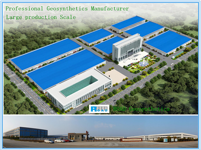 Glass Fiber Asphalt Geogrid factory