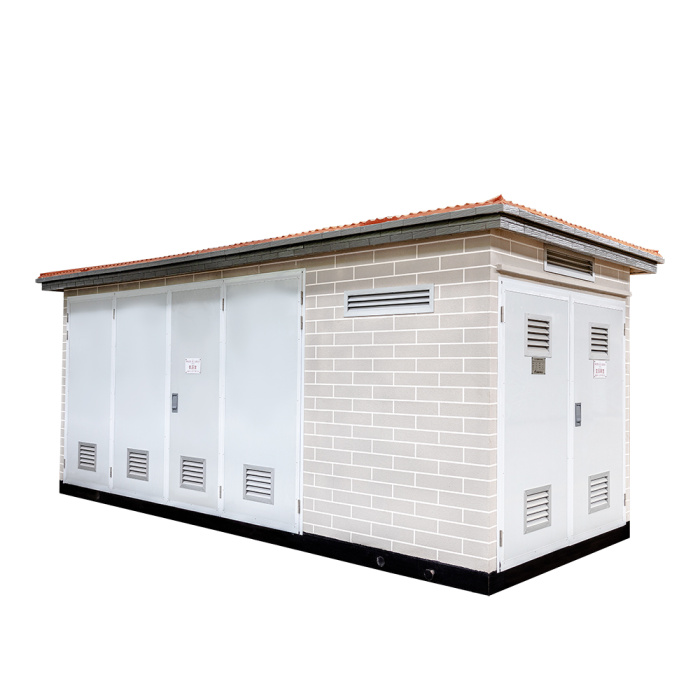 High and low voltage prefabricated substations