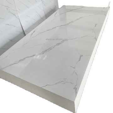 High Gloss Marble UV Sheet 1220x2440x3mm - Waterproof PVC Wall Panel for Interior Decoration
