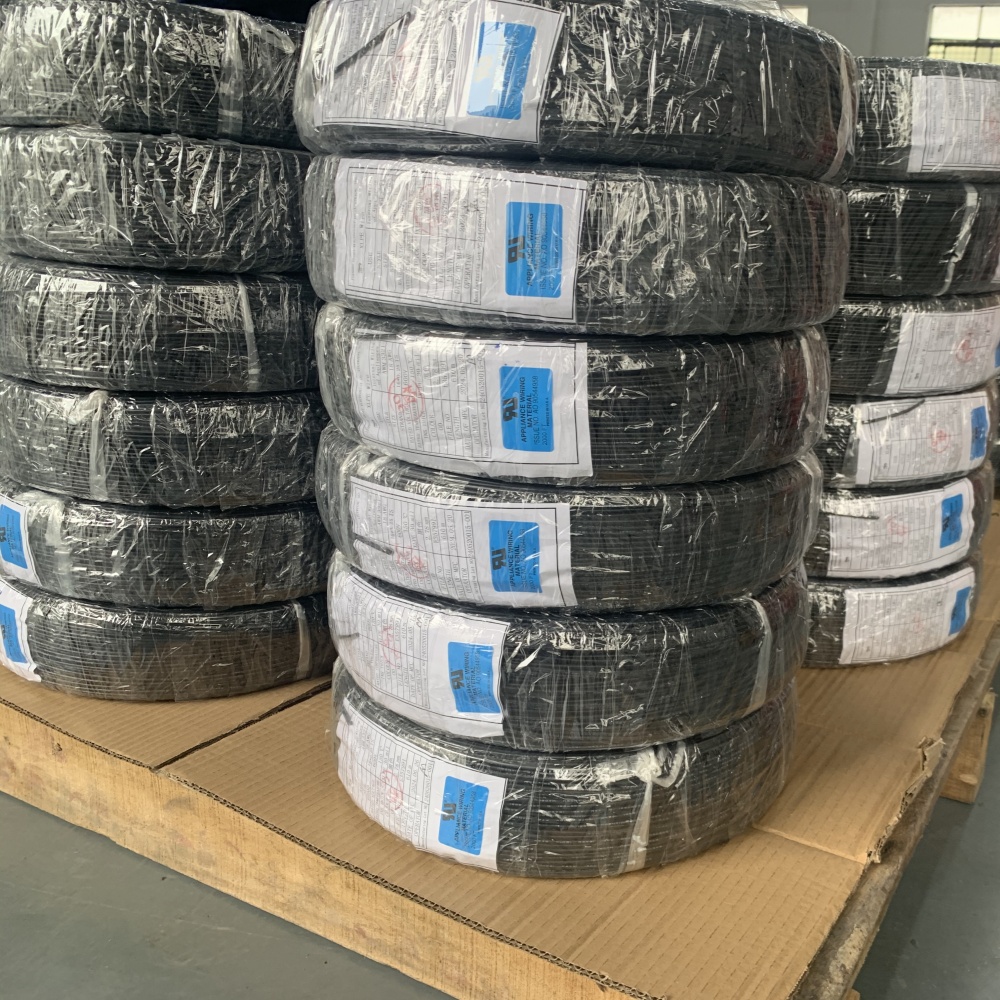 XLPE wire AWM3321 18# BLACK