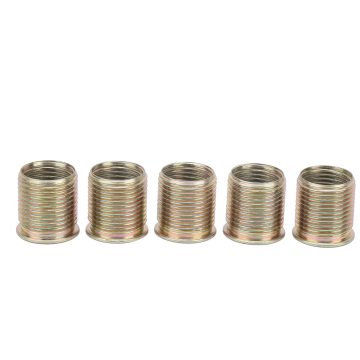 Carbon Steel Spark Plug Thread Repair Tool - Fix Damaged Spark Plug Threads