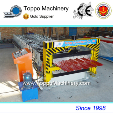 New Type Two Deck Roofing Materials Making Machine Manufacturer